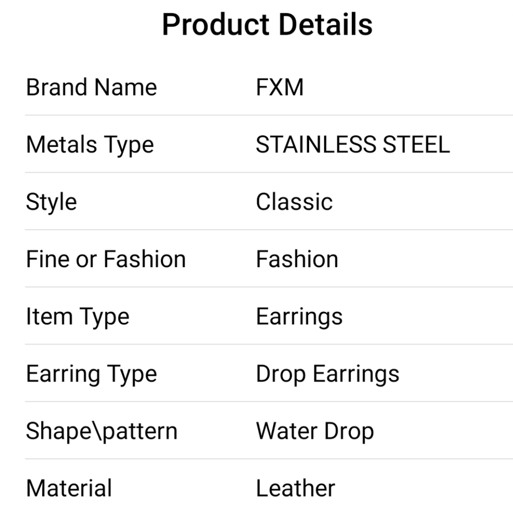 Football Print Tear Drop Earrings - Picture 3 of 4